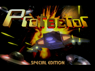 Protector Special Edition title screen for Jaguar